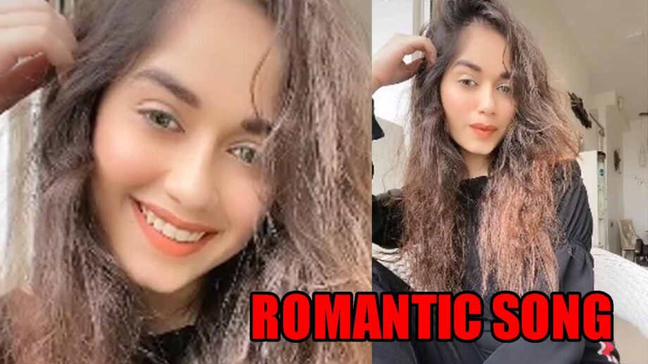 Who is Jannat Zubair singing a romantic song for?