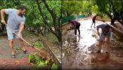 World Environment Day: Superstar Salman Khan spotted sweeping the floor, leads by example