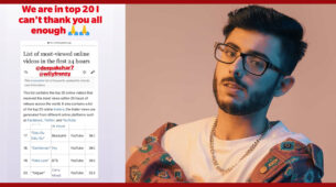 Yalgaar world record: CarryMinati shares post to thank fans