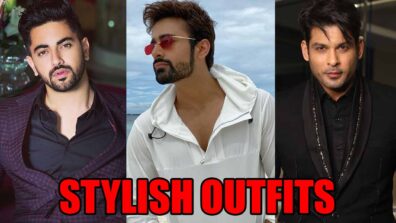 6 Different Outfits Of Zain Imam, Pearl V Puri, Sidharth Shukla To Impress Girls