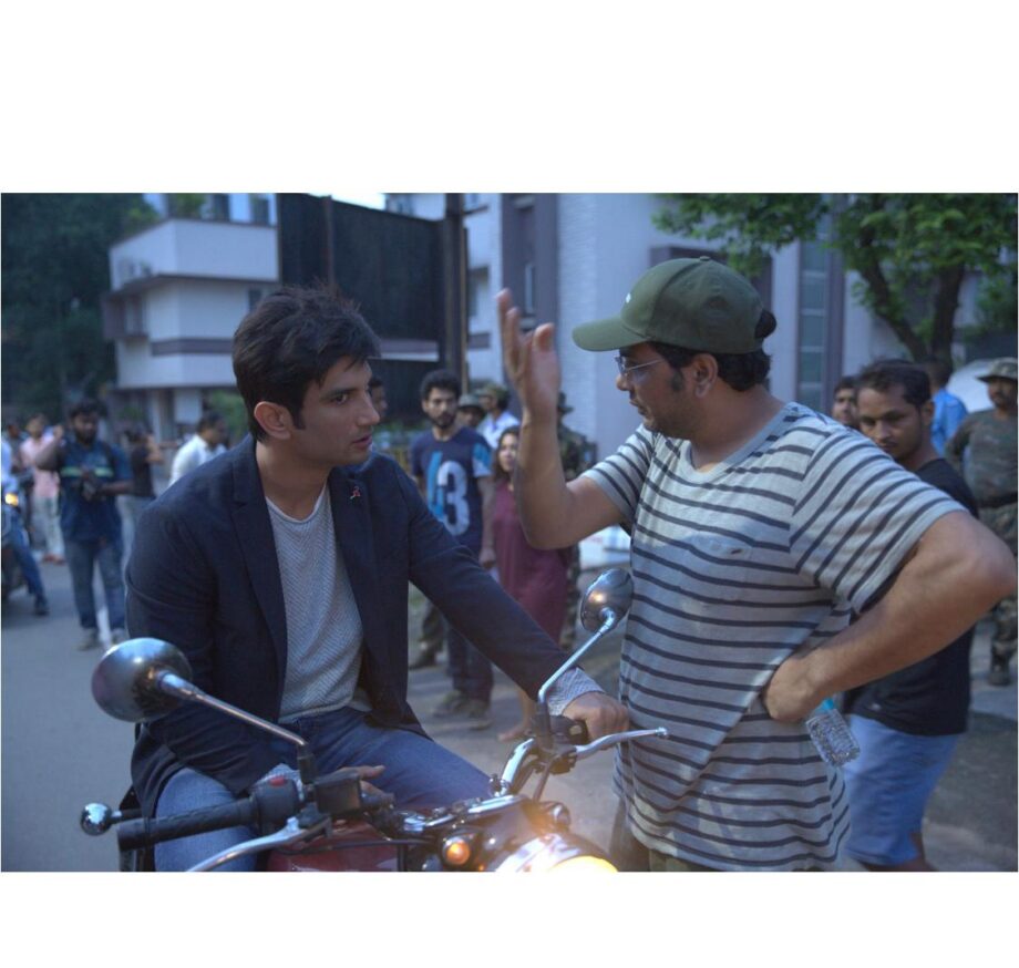 IN PICS: Mukesh Chhabra and Sushant Singh Rajput’s candid Dil Bechara moments - 3