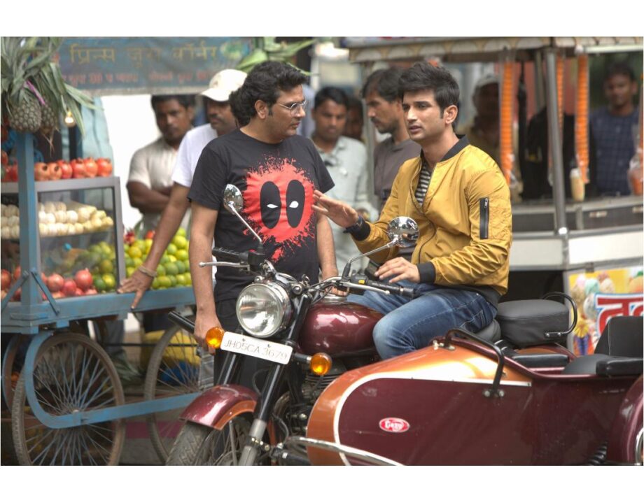 IN PICS: Mukesh Chhabra and Sushant Singh Rajput’s candid Dil Bechara moments - 4