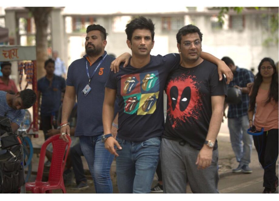 IN PICS: Mukesh Chhabra and Sushant Singh Rajput’s candid Dil Bechara moments - 7