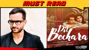 Saif Ali Khan Missing From Dil Bechara Trailer,  Says It’s Okay