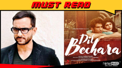 Saif Ali Khan Missing From Dil Bechara Trailer,  Says It’s Okay