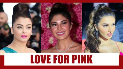 A die-hard PINK lipstick fan? Aishwarya Rai Bachchan, Jacqueline Fernandez and Tara Sutaria’s different shades