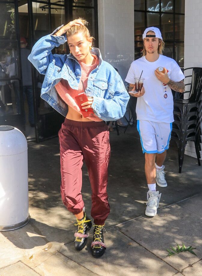 A Look Back At Justin Bieber And Hailey Baldwin’s Street Style Looks - 1