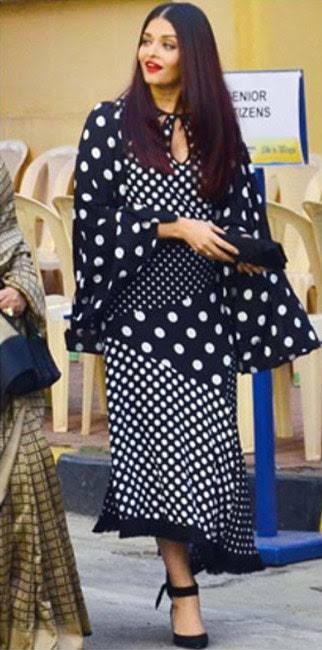 Aishwarya Rai Bachchan, Deepika Padukone & Anushka Sharma: Celebrities Inspired By Polka-Dot Fashion - 2