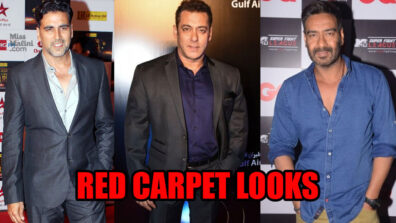 Akshay Kumar, Salman Khan, and Ajay Devgn’s Mesmerizing Red Carpet Looks