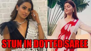 Anita Hassanandani And Rubina Dilaik Show How To Stun In A DOTTED Saree