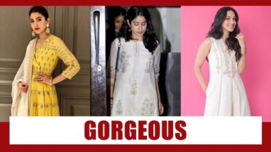 Anushka Sharma, Janhvi Kapoor, Kiara Advani In Anita Dongre Salwar Suit: Who Looks Gorgeous?