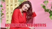 Anveshi Jain and Her Astonishing Red Outfits