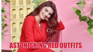 Anveshi Jain and Her Astonishing Red Outfits