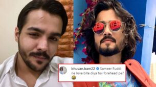 Ashish Chanchlani shares latest picture, Bhuvan Bam asks ‘Sameer Fuddi ne love bite diya hai forehead pe?