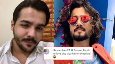 Ashish Chanchlani shares latest picture, Bhuvan Bam asks ‘Sameer Fuddi ne love bite diya hai forehead pe?