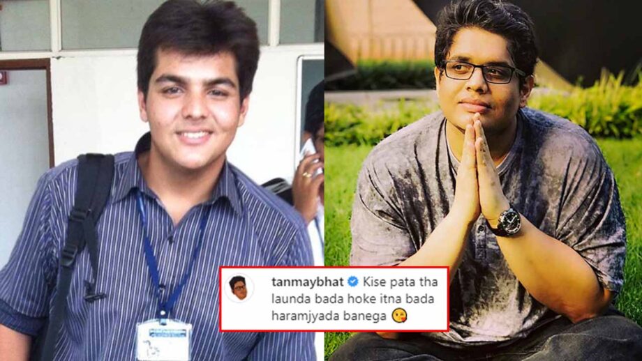 Ashish Chanchlani shares throwback picture, Tanmay Bhat comments 'Kise pata tha launda bada hoke itna bada haramjy*** banega' 1