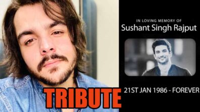 Ashish Chanchlani’s emotional tribute to Sushant Singh Rajput, watch video