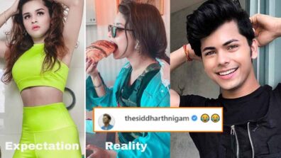 Avneet Kaur reveals expectation and reality from lockdown diaries, Siddharth Nigam posts hilarious comment