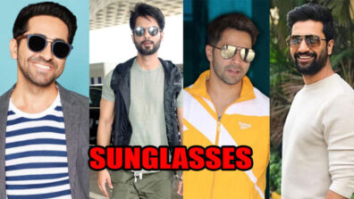 Ayushmann Khurrana, Shahid Kapoor, Varun Dhawan, and Vicky Kaushal look super cool in these sunglasses