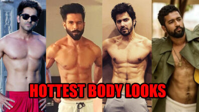 Ayushmann Khurrana, Shahid Kapoor, Varun Dhawan, Vicky Kaushal: The HOTTEST Celebrity Body