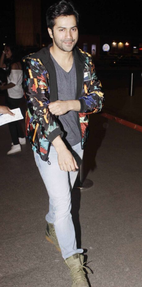 Be Bold, Be Stylish With These Airport Looks From Kartik Aaryan, Varun Dhawan, Hrithik Roshan, And Ranbir Kapoor - 1