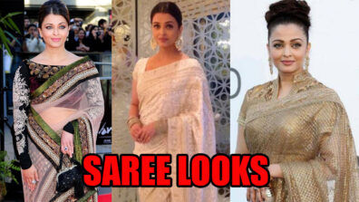 BEAUTY Queen Aishwarya Rai Bachchan’s HOTTEST Saree Looks Will Blow Your Mind