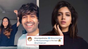 Bhumi Pednekar has THIS to say on Kartik Aaryan’s latest funny video with sister