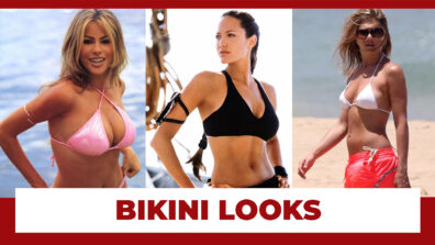 Bikini Looks Of Sofia Vergara, Angelina Jolie, And Jennifer Aniston