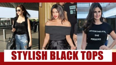 Black Love: Anushka Sharma, Priyanka Chopra and Katrina Kaif Mesmerizing Us In These Stylish Black Outfits