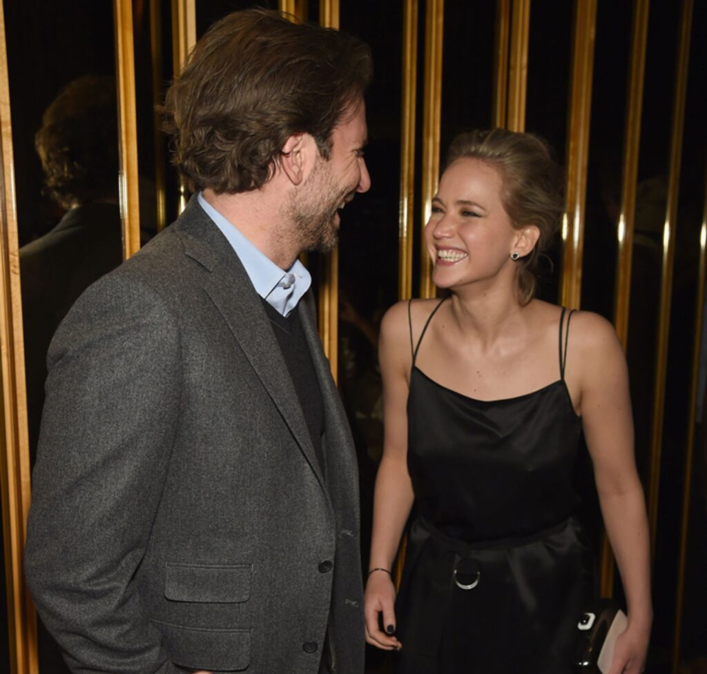 Brad Cooper-Jennifer Lawrence Snapped Together And Looked Super-Stylish - 1