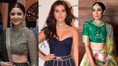 Bridal Inspiration: Check Anushka Sharma, Tara Sutaria, Karisma Kapoor’s Lehengas by Sabyasachi