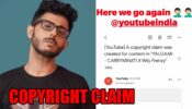 CarryMinati gets a copyright claim on Yalgaar video