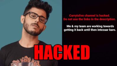 CarryMinati’s YouTube channel HACKED!