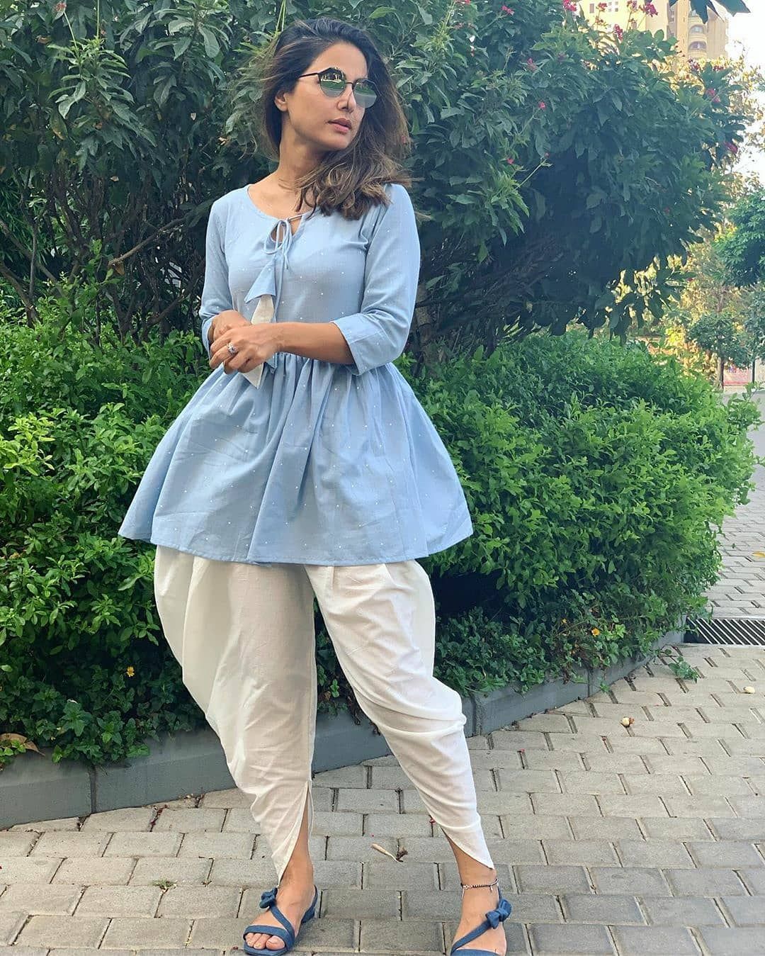 Casual Style: Hina Khan, Erica Fernandes And Niti Taylor's Cute And Comfy Pajamas