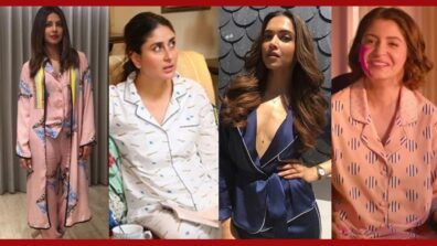 Casual Style: Priyanka Chopra, Kareena Kapoor, Deepika Padukone, Anushka Sharma: Cute And Comfy Pajamas