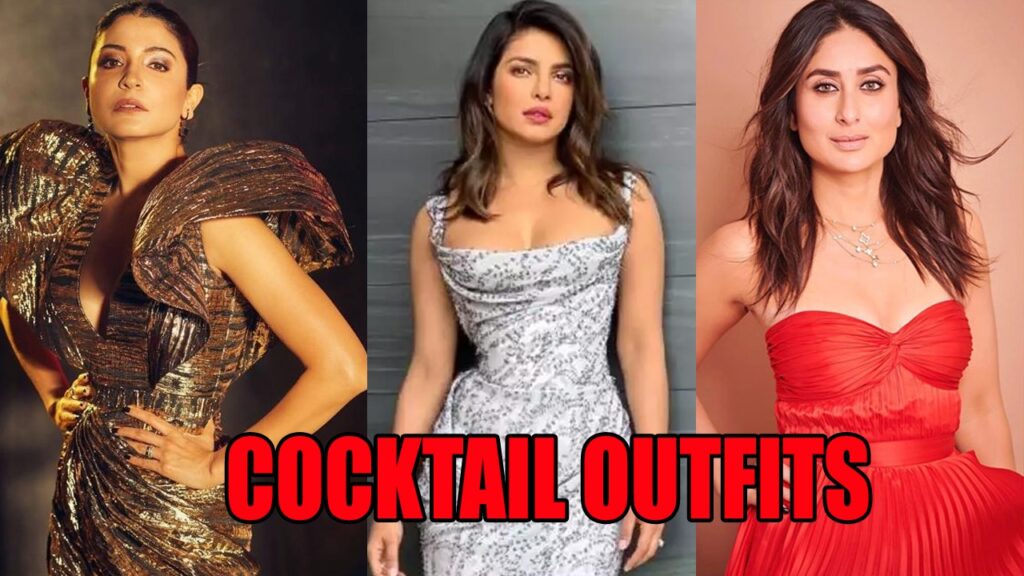 Chic And Stylish: Anushka Sharma, Priyanka Chopra And Kareena Kapoor Look Fab In This Cocktail Outfits! 3