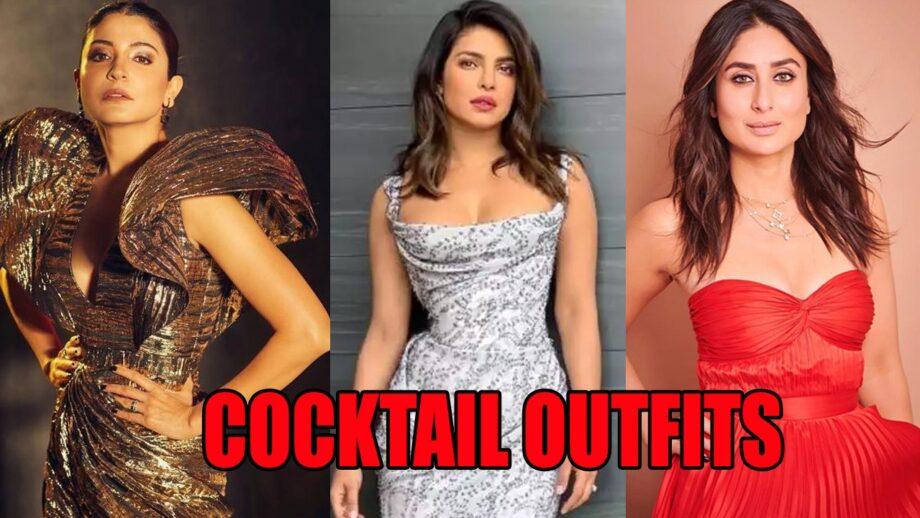 Chic And Stylish: Anushka Sharma, Priyanka Chopra And Kareena Kapoor Look Fab In This Cocktail Outfits! 3