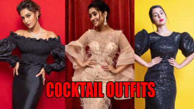 Chic And Stylish, Erica Fernandes, Shivangi Joshi, And Hina Khan Look Fab In These Cocktail Outfits!