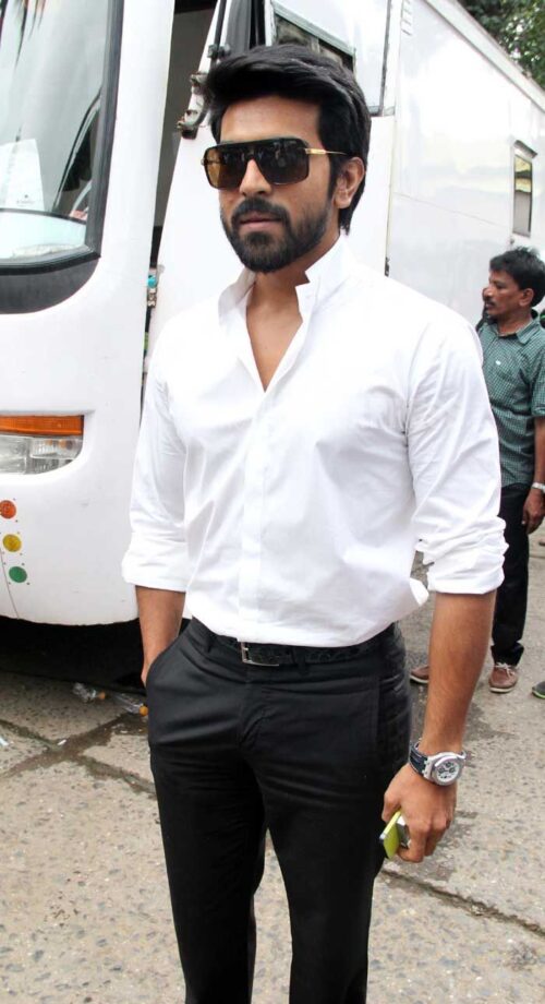 Clear Whites: Vijay Deverakonda, Allu Arjun, Ram Charan, and Mahesh Babu’s White Outfits To Adore - 2