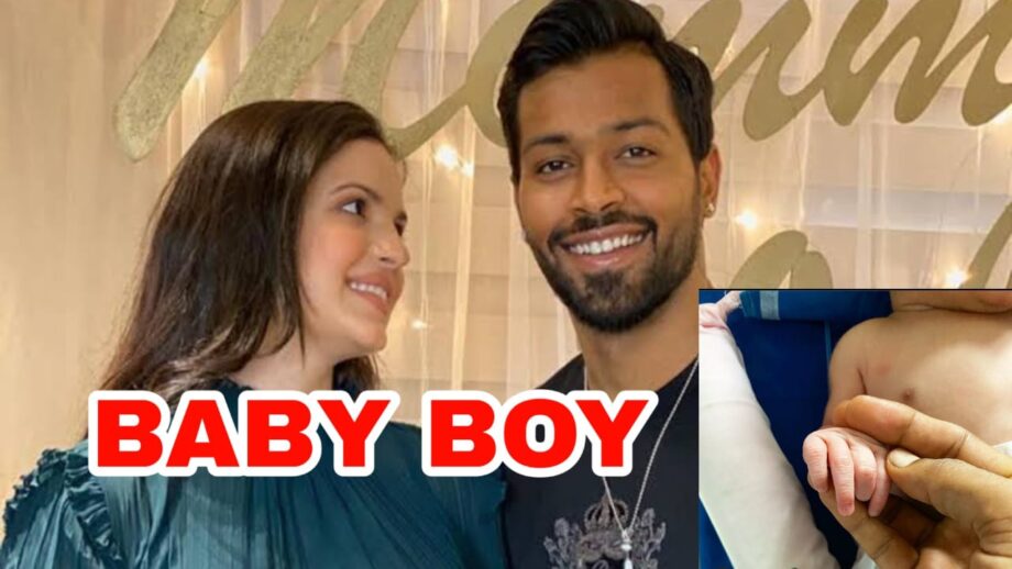 CONGRATULATIONS: It's a baby boy for Hardik Pandya and Natasa Stankovic