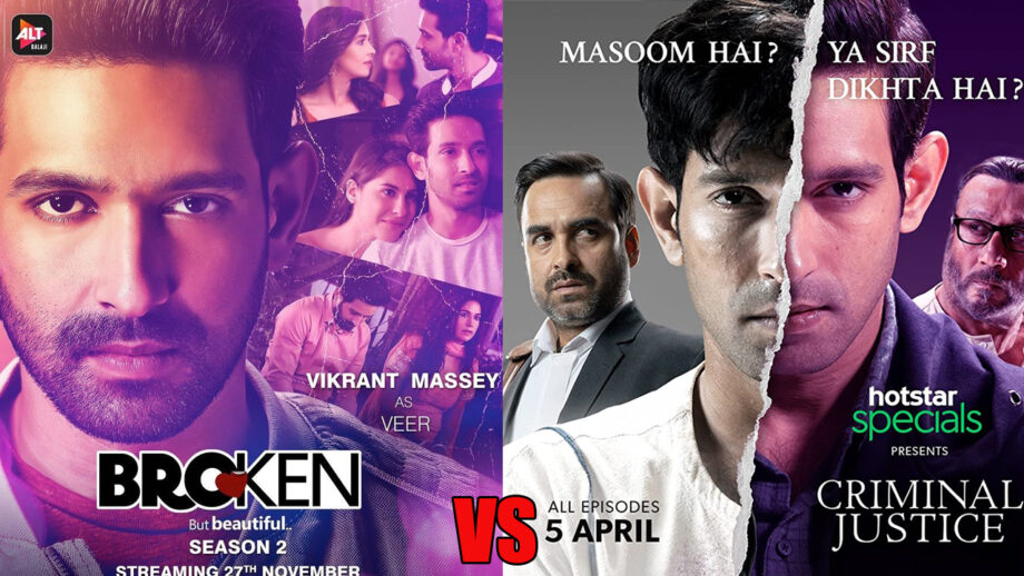 Criminal Justice vs Broken But Beautiful: Vikrant Massey's Best Performance!