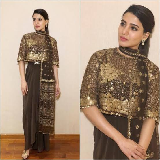 Fashion Statement: Samatha Akinenni, Pooja Hegde, Kajal Aggarwal, Keerthy Suresh’s Love For Sequined Outfits - 1