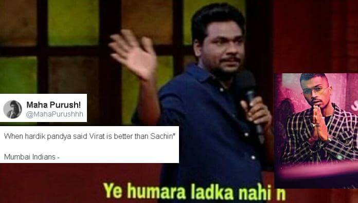 Funniest Memes on Hardik Pandya - 4