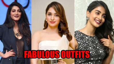 Get Rid Of Your Lockdown Boredom and Take A Trail Of These Outfits From Shruti Haasan, Tamannaah Bhatia, and Pooja Hegde’s Wardrobe