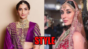 Here’s How Sonam Kapoor And Kareena Kapoor Styled Lehenga With Gemstone Jewellery