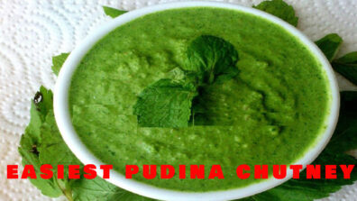 How To Make Pudina Chutney The Easiest Way