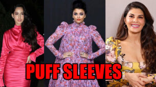 How To Style Puff Sleeves Trend Like Nora Fatehi, Aishwarya Rai Bachchan, Jacqueline Fernandez?