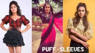 How To Style Puff Sleeves Trend Like Shivangi Joshi, Erica Fernandes, And Surbhi Chandna?