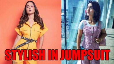 How To Wear Jumpsuit Like Hina Khan And Ashnoor Kaur?