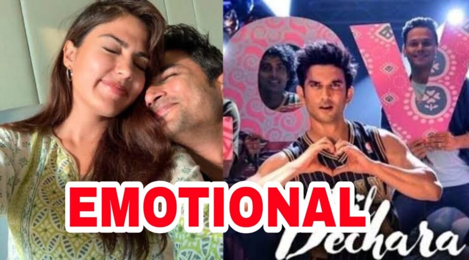 'I will celebrate you and your love...' Sushant Singh Rajput's ex-girlfriend Rhea Chakraborty's message ahead of Dil Bechara release 1